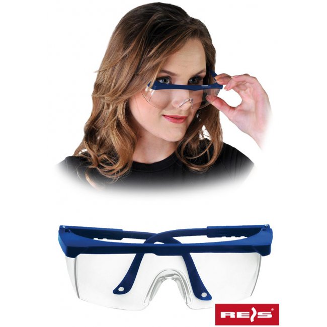 Przeciwodpryskowe okulary ochronne FRAFOG